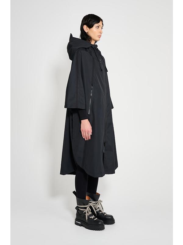 Stutterheim Concert Tape Poncho - Black Image 3