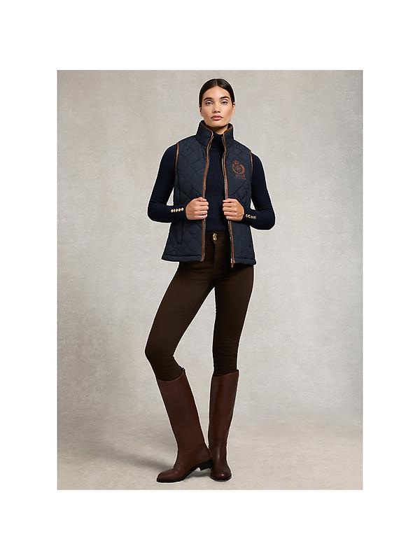 Holland Cooper Women's Lightweight Country Gilet - Ink Navy Image 5