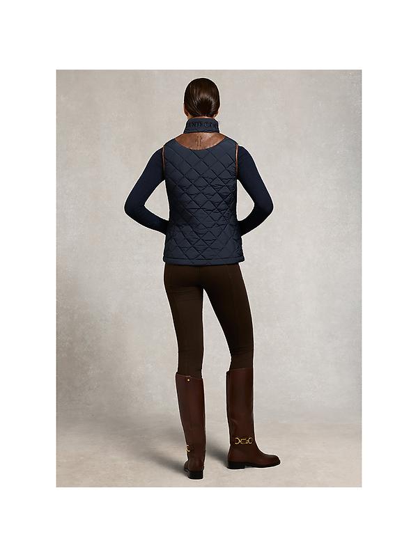 Holland Cooper Women's Lightweight Country Gilet - Ink Navy Image 6