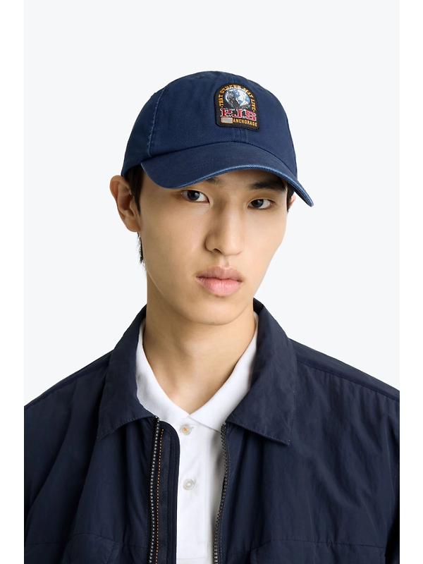 Parajumpers Patch Baseball Cap - Cadet Blue Image 2