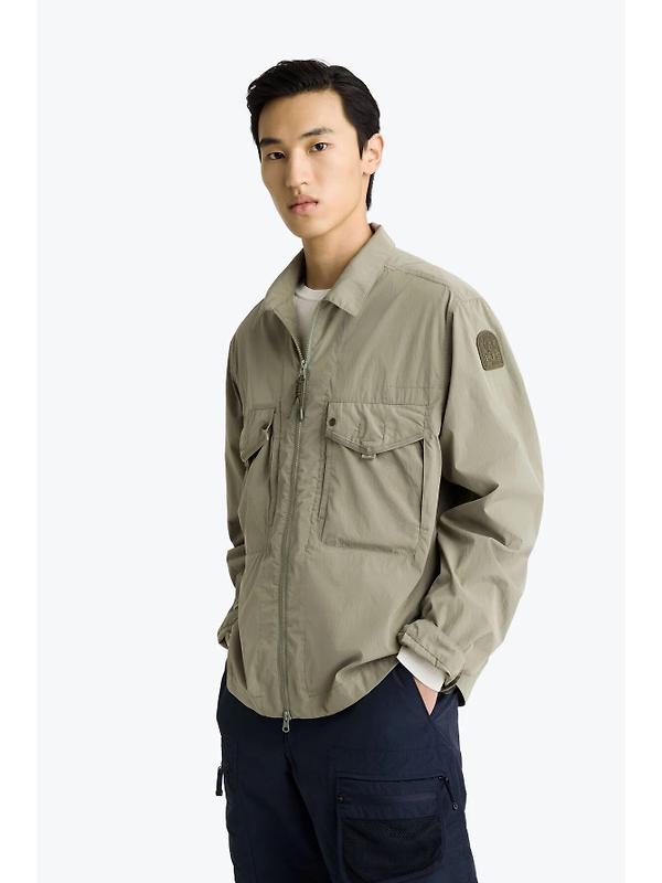 Parajumpers Men's Elgin Overshirt - Ashen Sage Image 4
