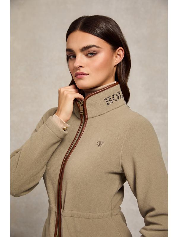 Holland Cooper Women's Country Longline Fleece - Sage Image 6