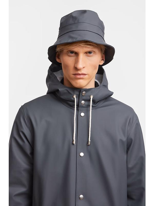 Stutterheim Beckholmen Bucket Hat - Charcoal Image 2