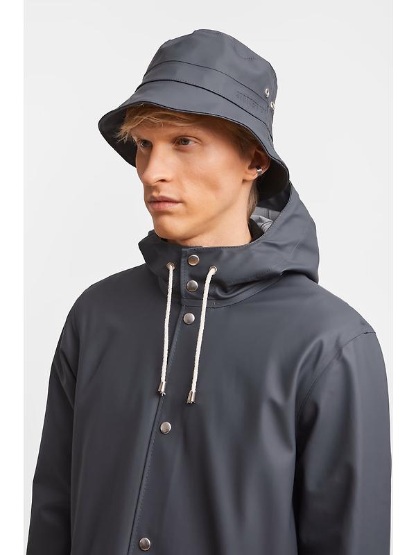 Stutterheim Beckholmen Bucket Hat - Charcoal Image 4