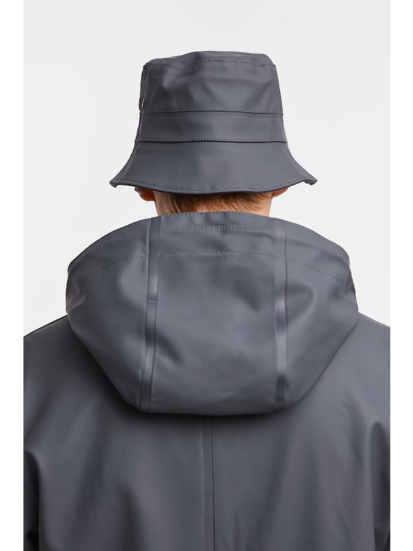 Stutterheim Beckholmen Bucket Hat - Charcoal Image 5