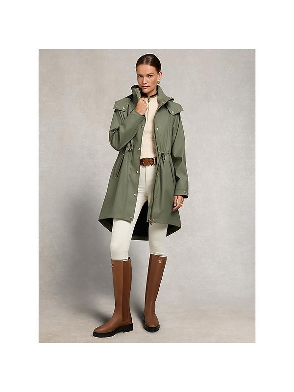 Holland Cooper Women's Chartwell Rain Parka - Sage Image 7