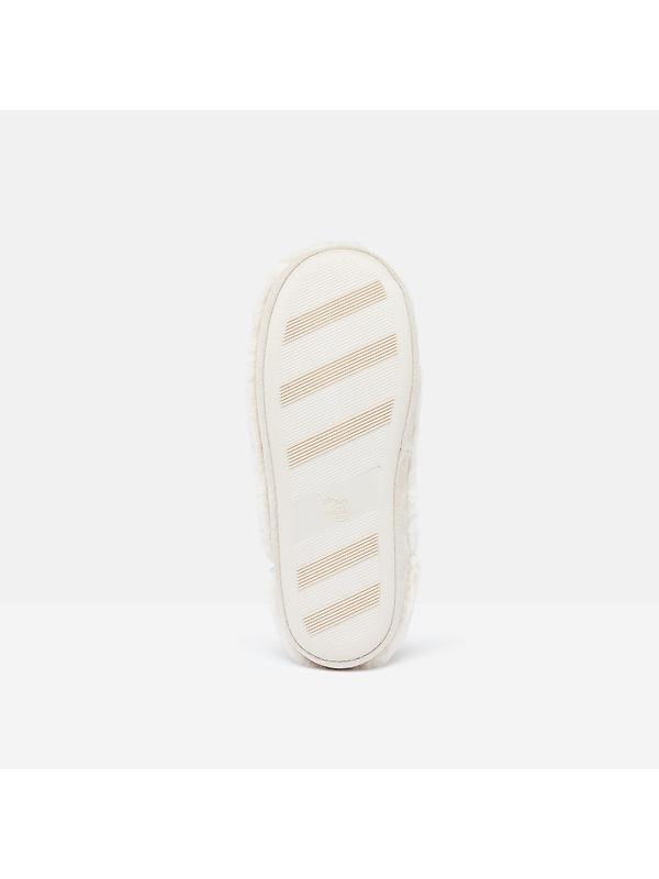Joules Women's Cabin Luxe Slipper Boots - Cream Image 4
