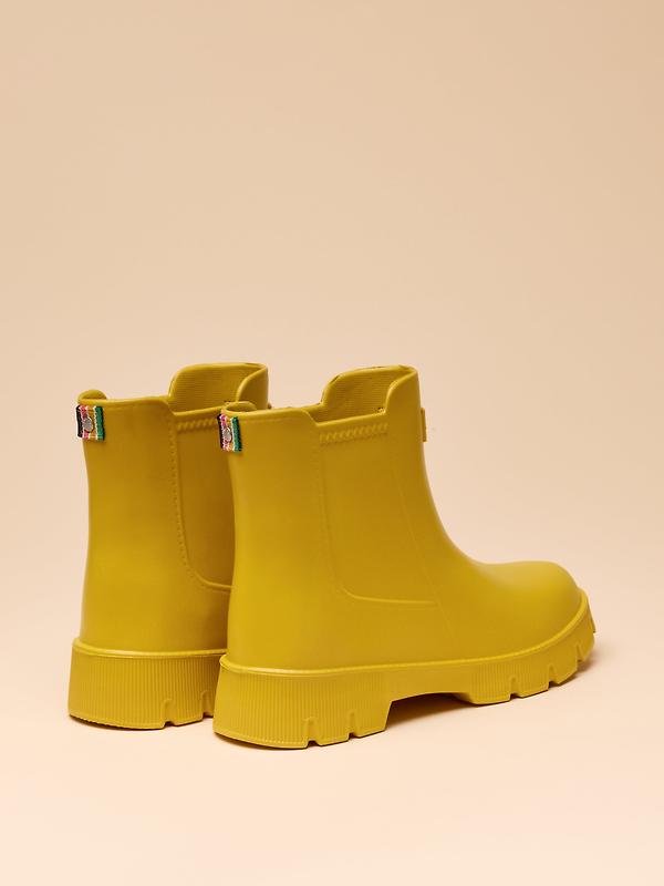 Joules Women's Raindance Lightweight EVA Ankle Wellies - Yellow Image 3
