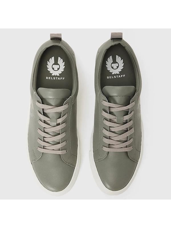 Belstaff Men's Walton Trainers - Sage Green Image 2