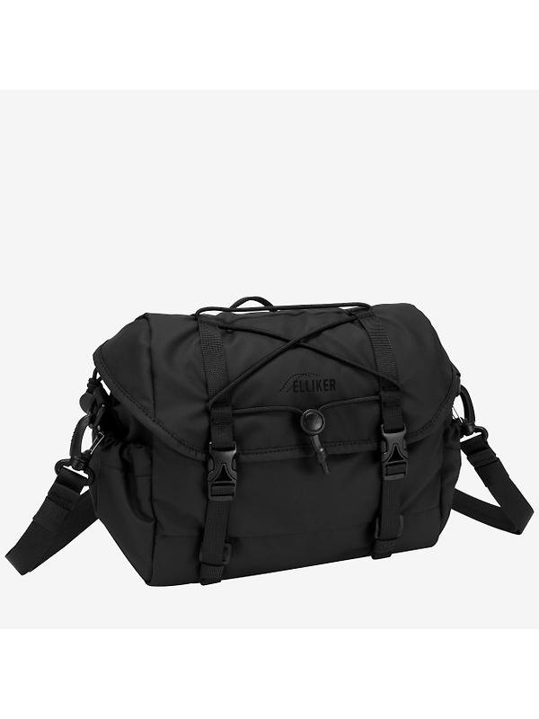 Elliker Oaken Bike Handlebar Cross-Body Bag - Black Image 14