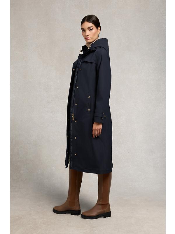 Holland Cooper Women's Folgate Rain Coat - Ink Navy Image 6