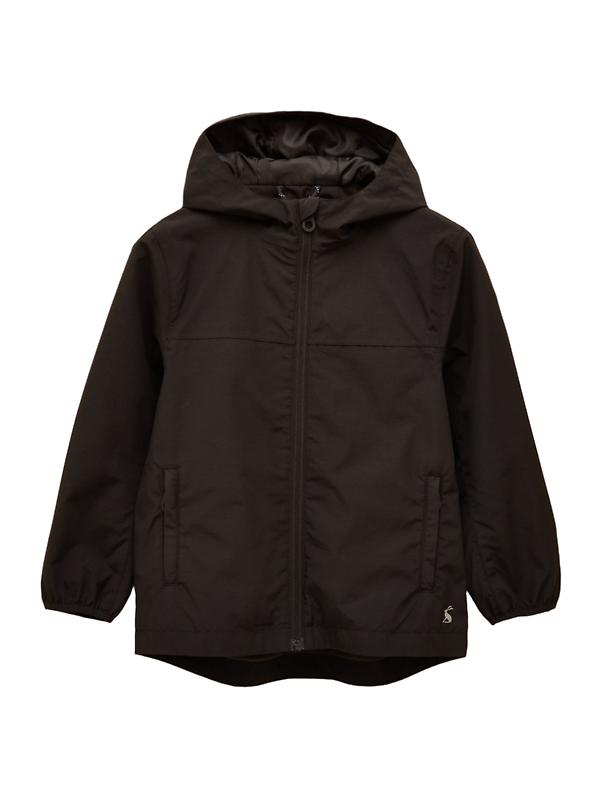 Joules Men's Ayston Lightweight Waterproof Coat - Black Image 1