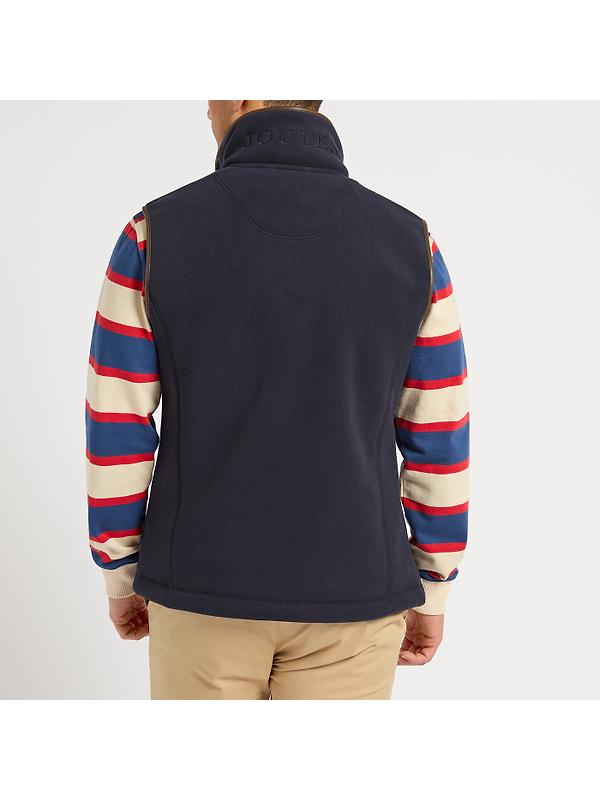 Joules Men's Heritage Fleece Gilet - Navy Image 6