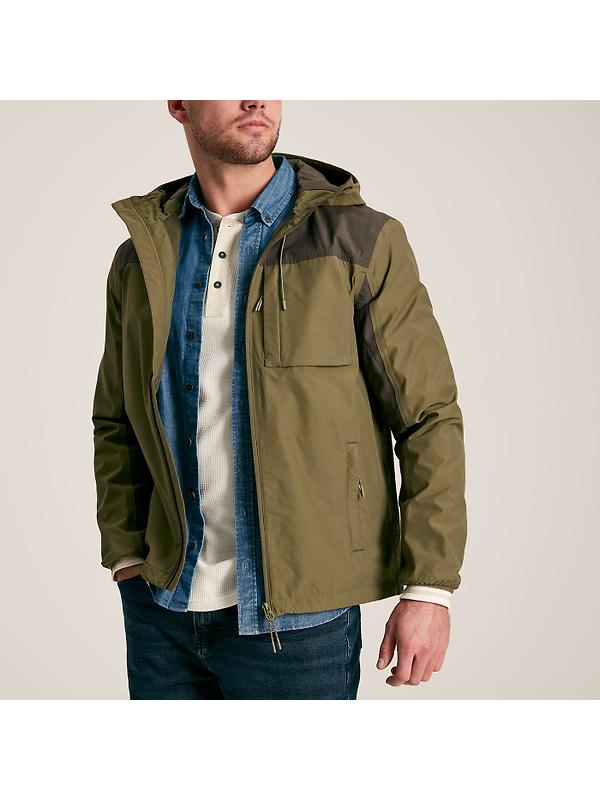 Joules Men's Ayston Lightweight Waterproof Coat - Green Image 4