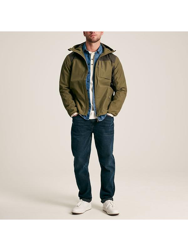 Joules Men's Ayston Lightweight Waterproof Coat - Green Image 5