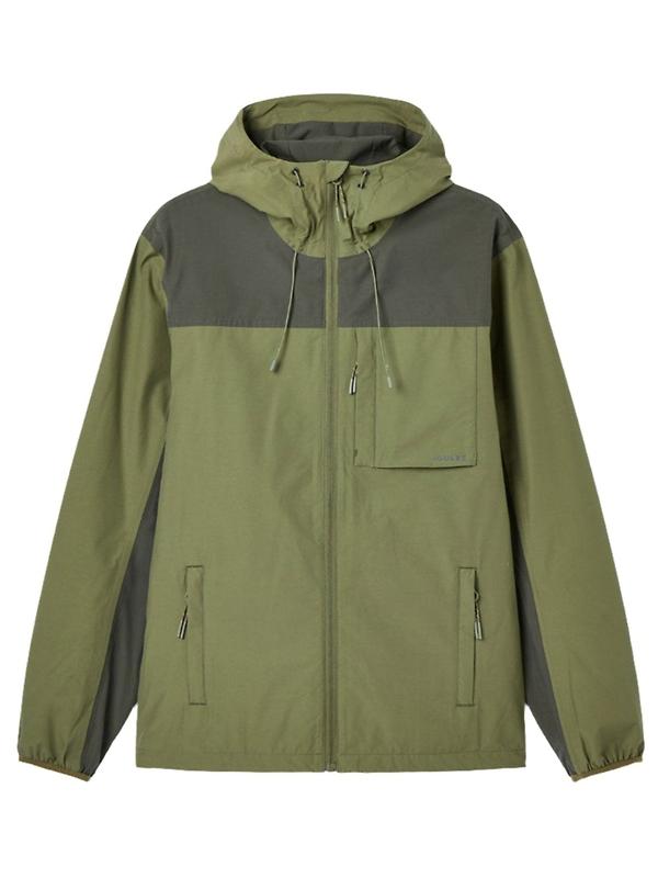 Joules Men's Ayston Lightweight Waterproof Coat - Green Product Image