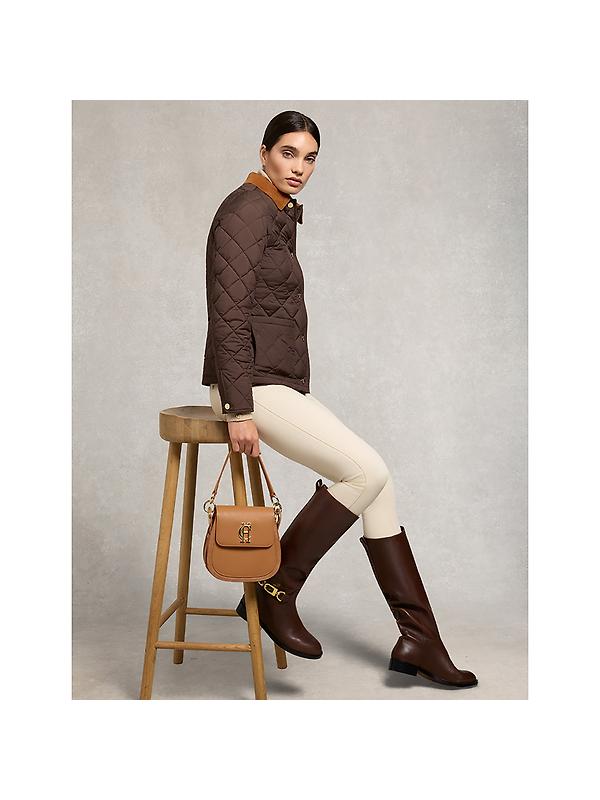 Holland Cooper Women's Hastings Quilted Jacket - Chocolate Image 6