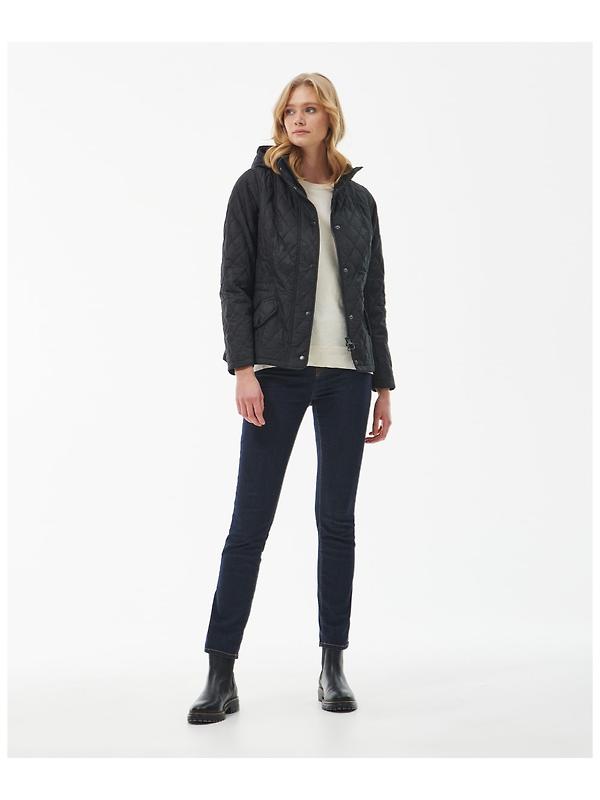 Barbour Women's Millfire Quilted Jacket - Black Image 8