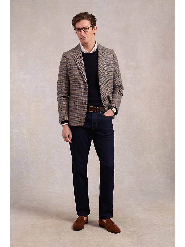 Holland Cooper Men's Classic Straight Jeans - Dark Indigo Image 4