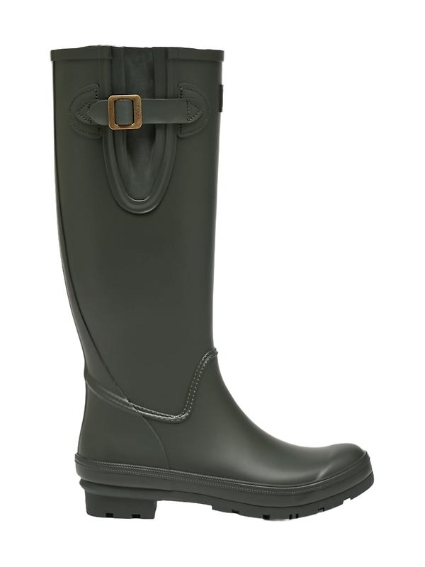 Joules Women's Houghton Adjustable Wellies - Green Image 1