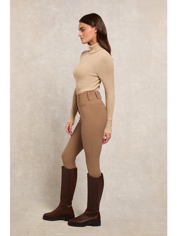 Holland Cooper Women's Contour Trouser (Regular) - Taupe Image 4