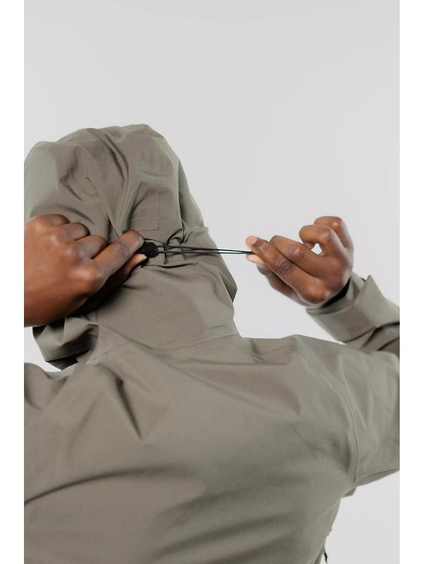 Elliker Unisex Ayre 3L Waterproof Shell Jacket - Khaki Image 6