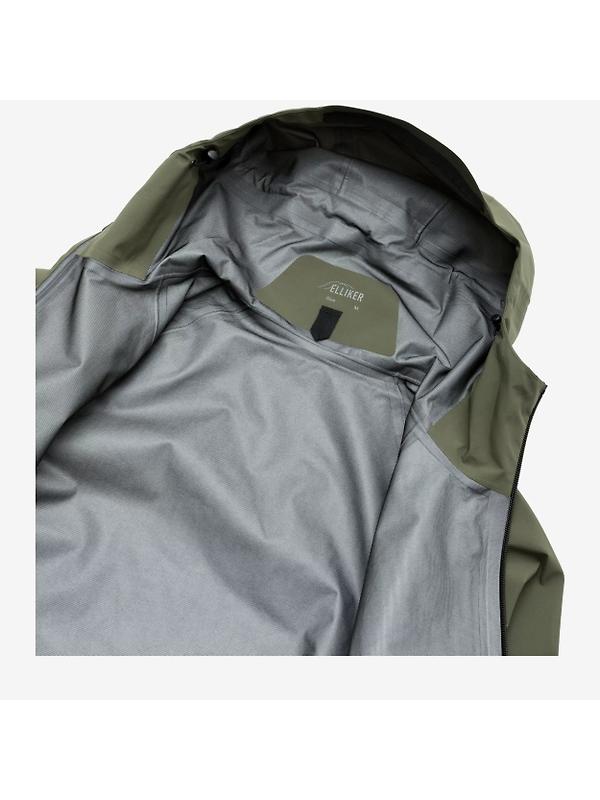 Elliker Unisex Ayre 3L Waterproof Shell Jacket - Khaki Image 16