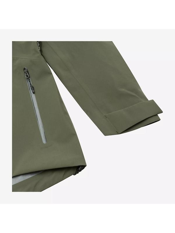 Elliker Unisex Ayre 3L Waterproof Shell Jacket - Khaki Image 18