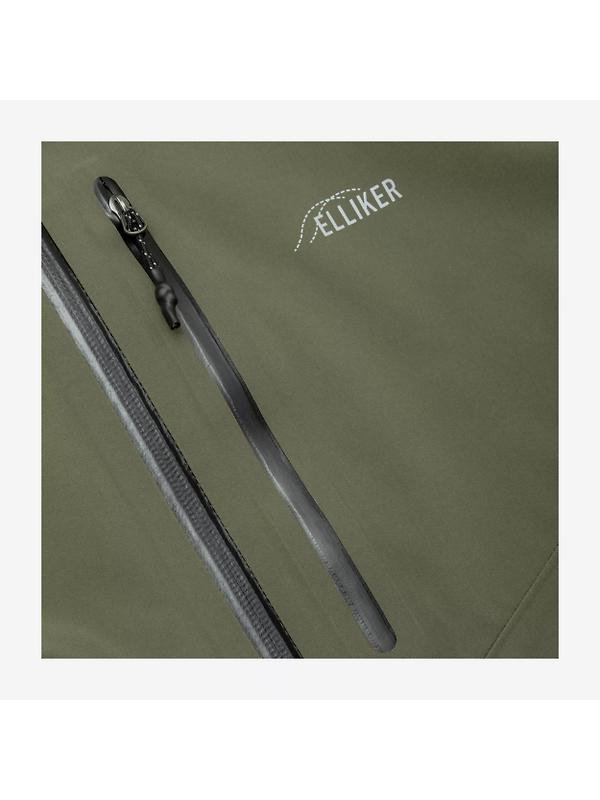 Elliker Unisex Ayre 3L Waterproof Shell Jacket - Khaki Image 10