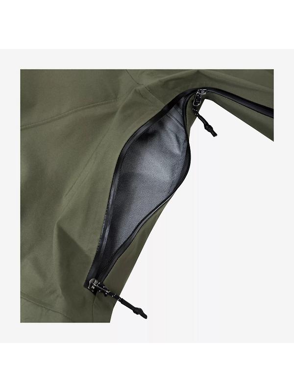 Elliker Unisex Ayre 3L Waterproof Shell Jacket - Khaki Image 19