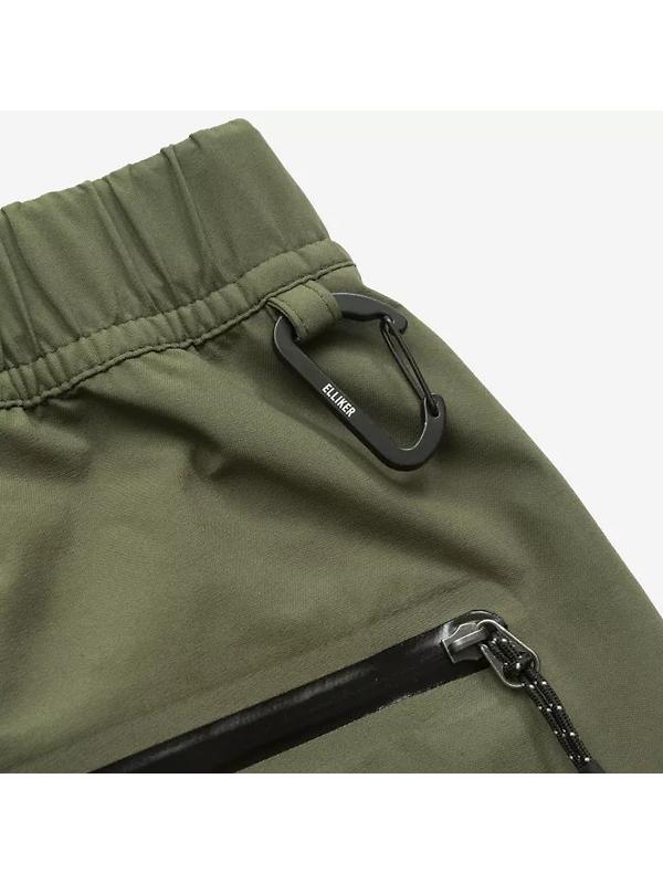 Elliker Unisex Bordley 3L Waterproof Shell Trousers - Khaki Image 11