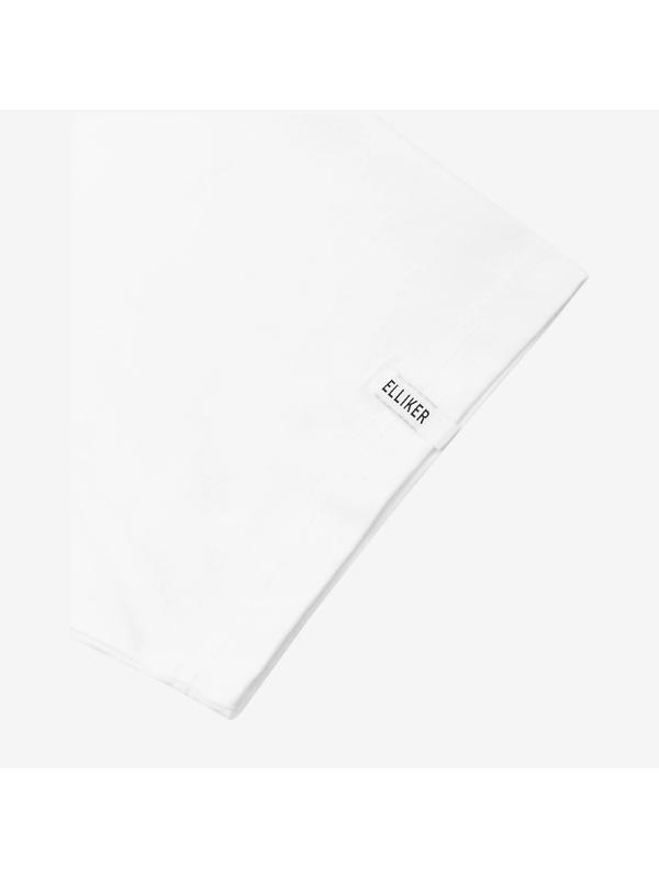 Elliker Unisex Rill Spore Print Short Sleeve T-Shirt - White Image 7