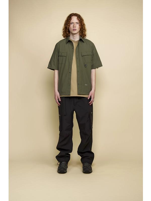 Elliker Unisex Alston Short Sleeve Tech Shirt - Khaki Image 2
