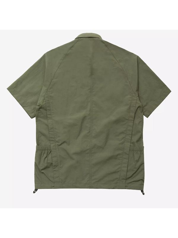 Elliker Unisex Alston Short Sleeve Tech Shirt - Khaki Image 6