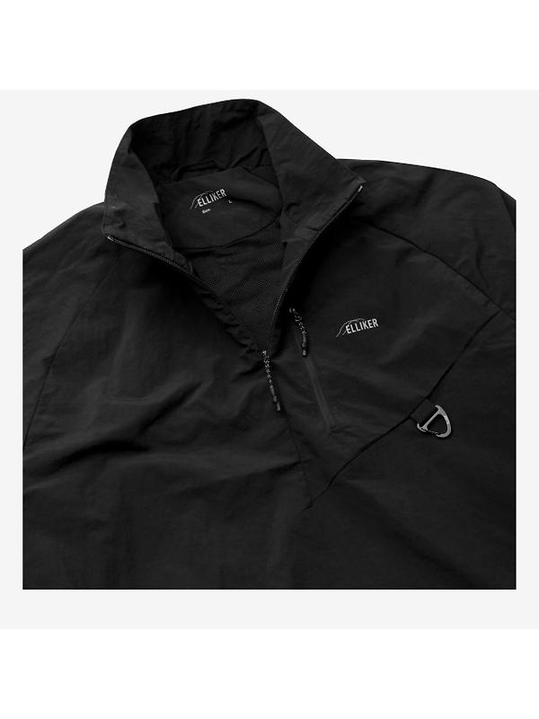 Elliker Unisex Coppa Pullover Tech Jacket - Black Image 3