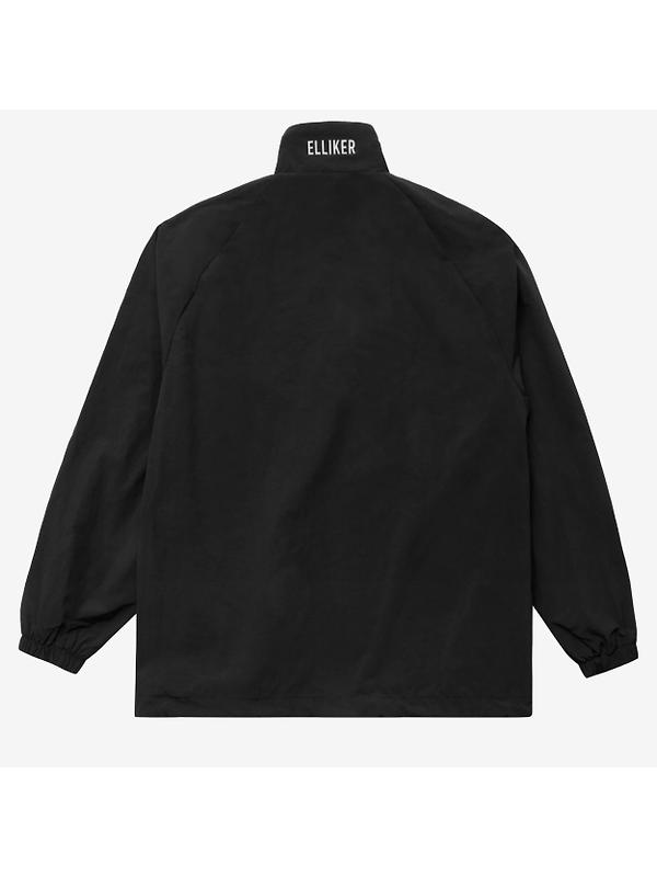 Elliker Unisex Coppa Pullover Tech Jacket - Black Image 5