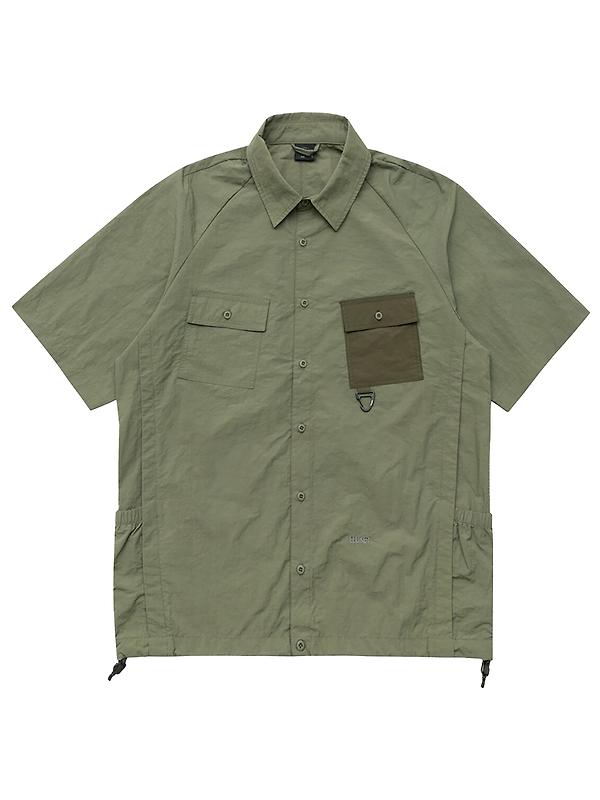 Elliker Unisex Alston Two Tone Short Sleeve Tech Shirt - Ivy Green Product Image