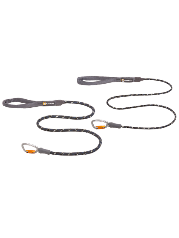 RUFFWEAR Knot-a-Leash Rope Dog Lead (Large) - Obsidian Black Image 4