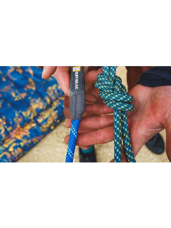 RUFFWEAR Knot-a-Leash Rope Dog Lead (Large) - Obsidian Black Image 10