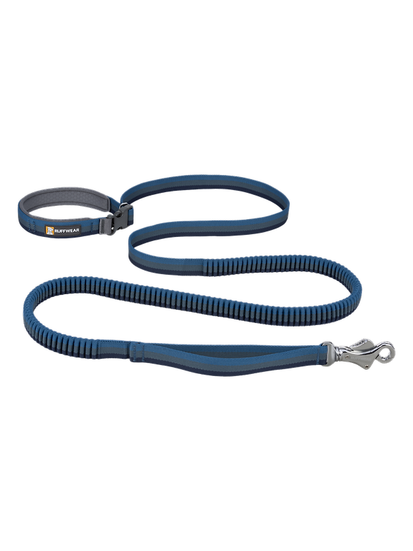 RUFFWEAR Roamer Bungee Dog Lead - Orion Blue Image 1