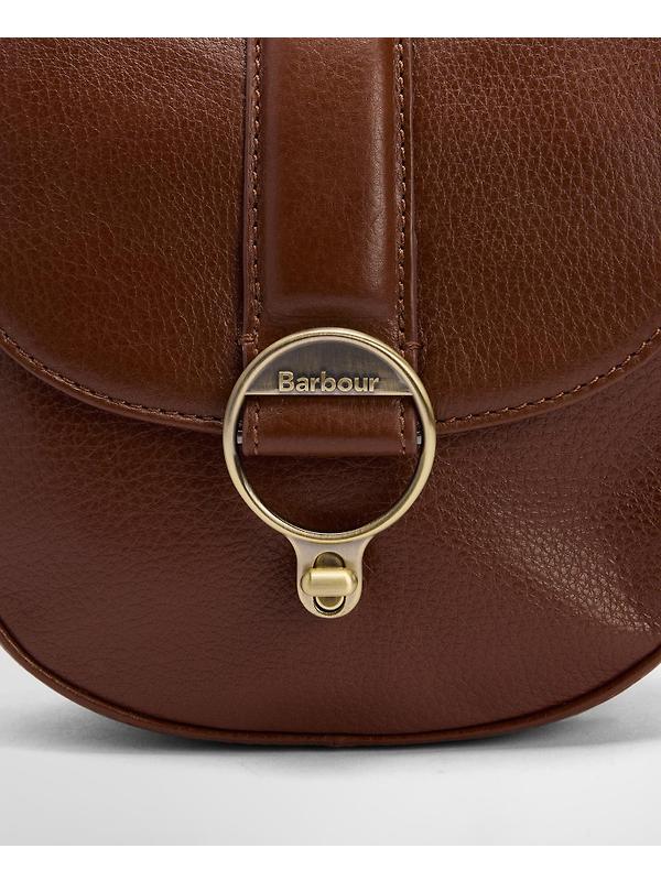 Barbour Women's Elm Leather Crossbody Bag - Brown Image 5