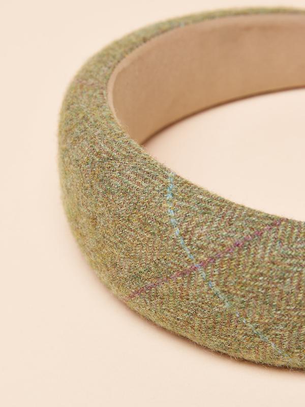 Joules Women's Tessie Tweed Headband - Green Image 8