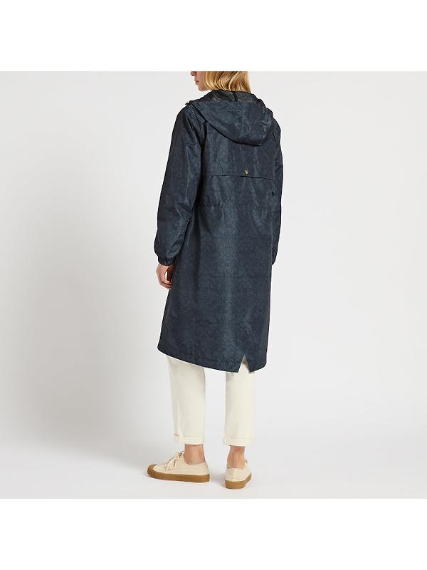 Joules Women's Holkham Waterproof Packable Raincoat - Navy Floral Tonal Image 5