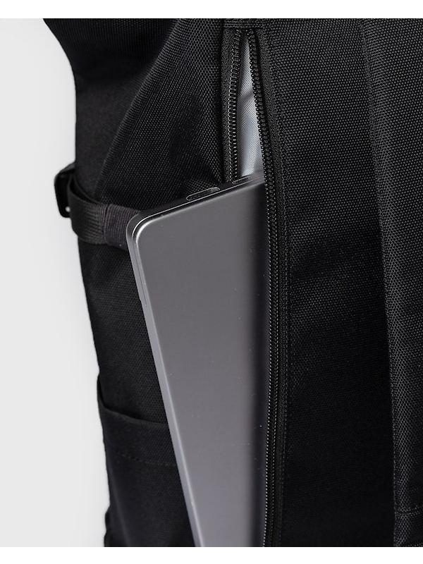 Sandqvist Icon Rolltop Backpack L - 26L - Black Image 6