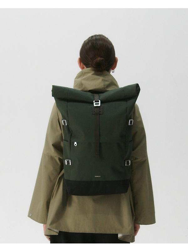 Sandqvist Icon Rolltop Backpack L - 26L - Dawn Green Image 6