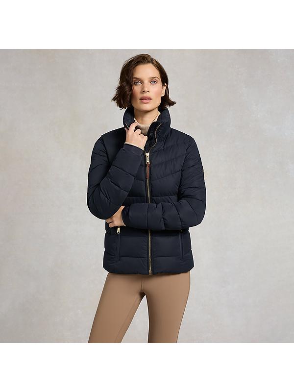 Holland Cooper Women's Whistler Puffer Jacket - Ink Navy Natural Image 2