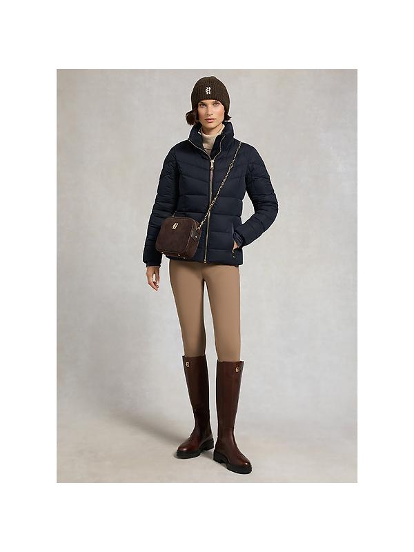 Holland Cooper Women's Whistler Puffer Jacket - Ink Navy Natural Image 8