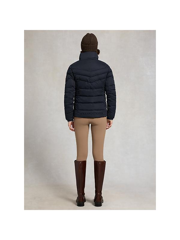 Holland Cooper Women's Whistler Puffer Jacket - Ink Navy Natural Image 9