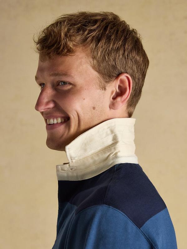 Joules Men's Rugby Club Cotton Shirt - Blue/Navy Image 4