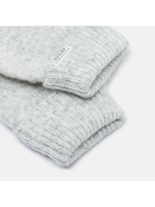 Joules Women's Rosa Knitted Gloves - Grey Image 3